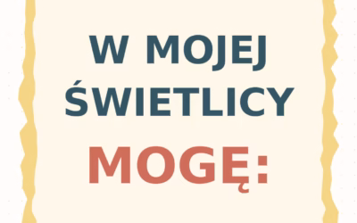 Gazetka „W mojej świetlicy mogę” – 12 plansz do druku